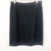 St. John Black Knit Pull-On Skirt Sz 12