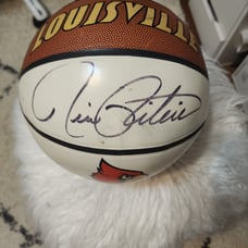 Rick Pitino signed ball