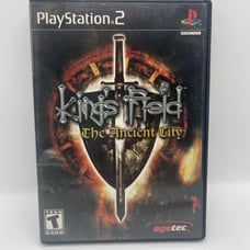 King's Field Ancient City PlayStation 2 PS2 Flawless Disc Authentic Rare