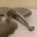 MID CENTURY MODERN ALUMINUM LOBSTER CLAMSHELL SERVING TRAY
