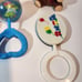 Vintage lot of baby rattles/ toys 1980's