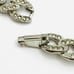 Necklace Vintage Silver Tone Collar 16.5”