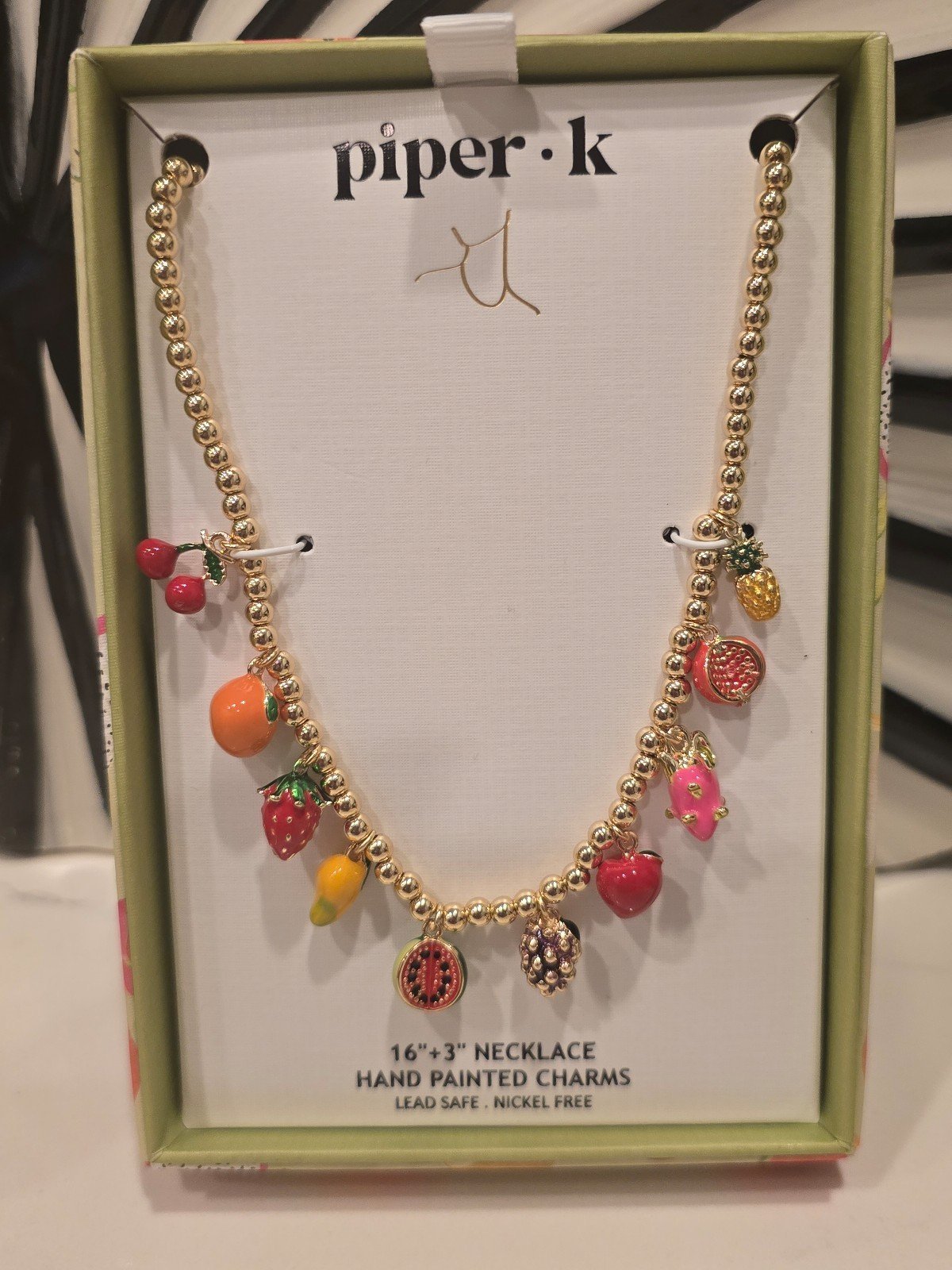 Fruit Charm Necklace by PiperK