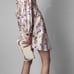 NWT Zadig & Voltaire Rivage Jac Cut Flowers Silk-Blend Dress