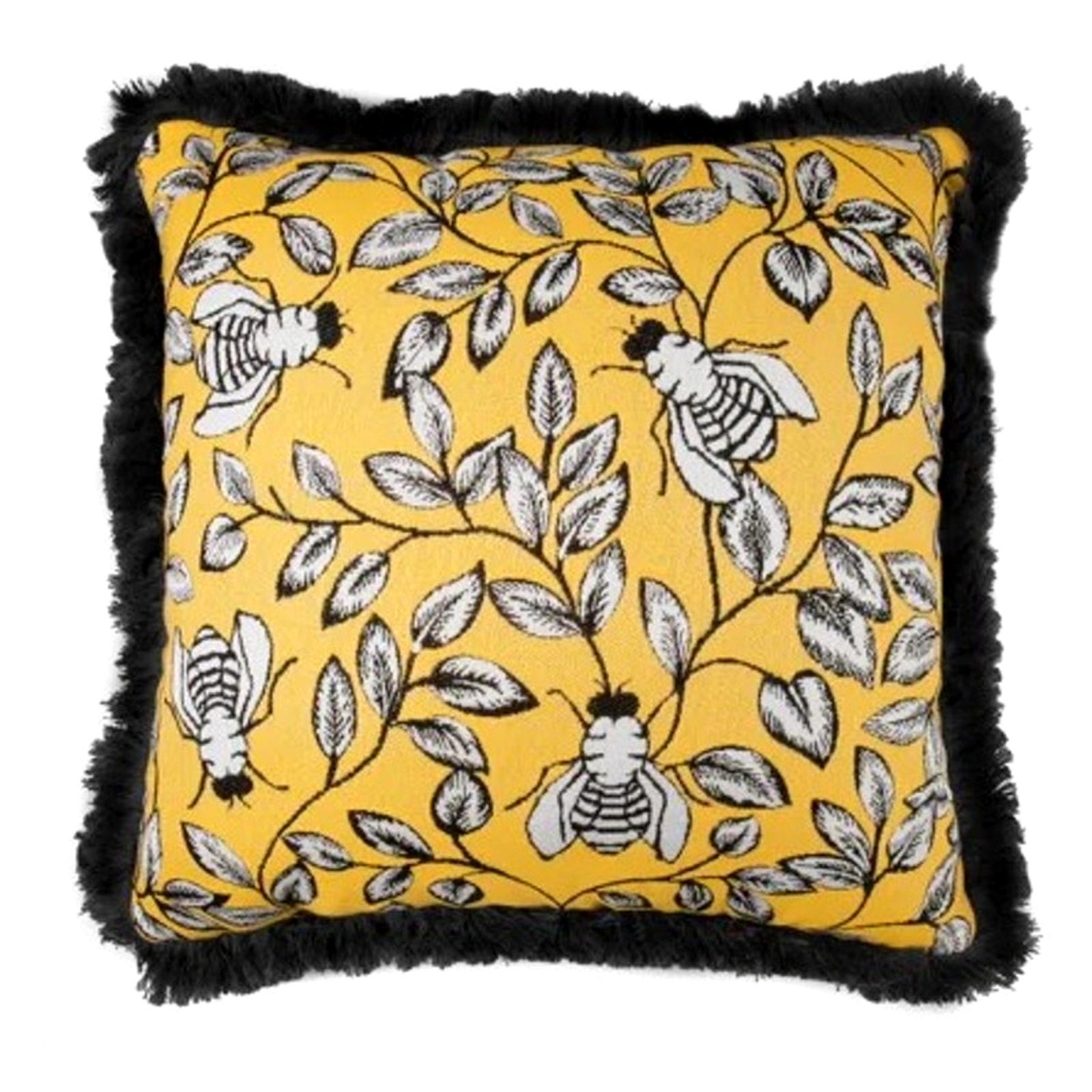 Mackenzie Childs Queen Bee Outdoor Throw Pillow 20x20 NEW