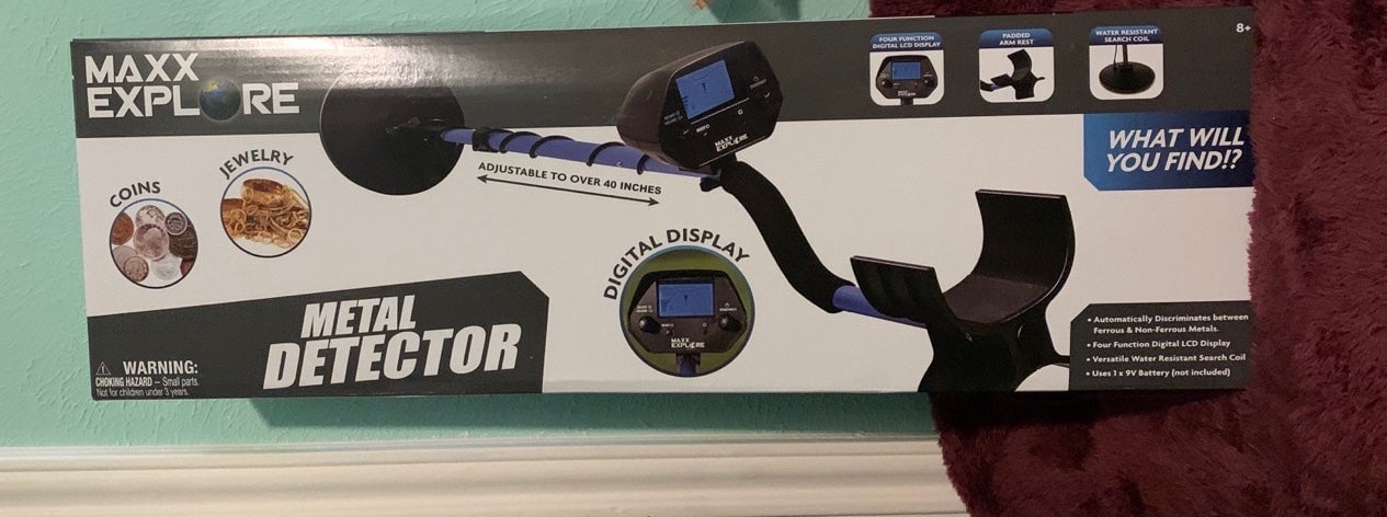 Maxx Explore Science Metal Detector, Unisex for Children and Teens Ages 8+