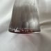 Mindy Sand 2010 Martini Glass Set Of 3 Conical Shape Colored Stem Hand painted