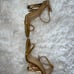 Unique (LOVE) Designer Heels in Gold (Worn Once)