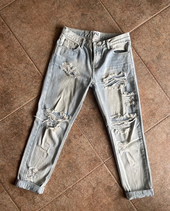 One Teaspoon Baggies in Wilde, size 26