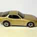 Hot Wheels custom made redline 1989 Porsche 944 gold brand new