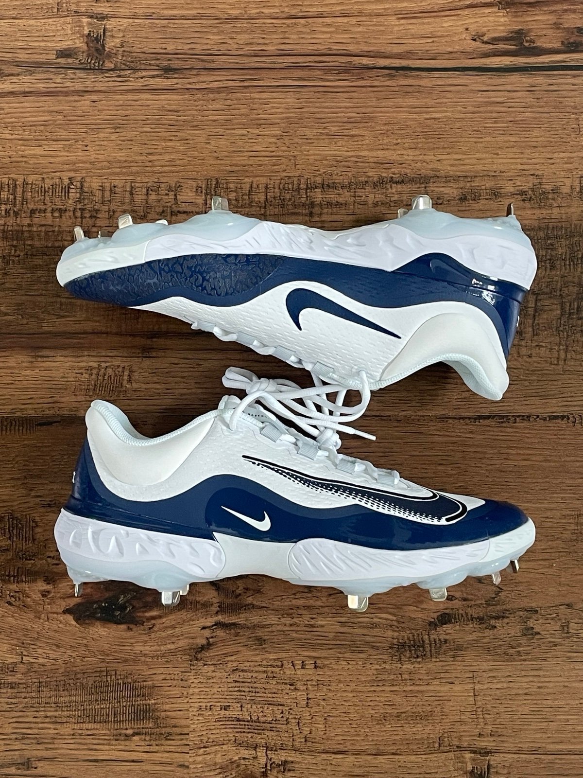 Nike Alpha Huarache Elite 4 Low ‘White Navy’ (size us mens 14)