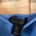 House Of Harlow Blue Ribbed Crop Tank Top Size Large