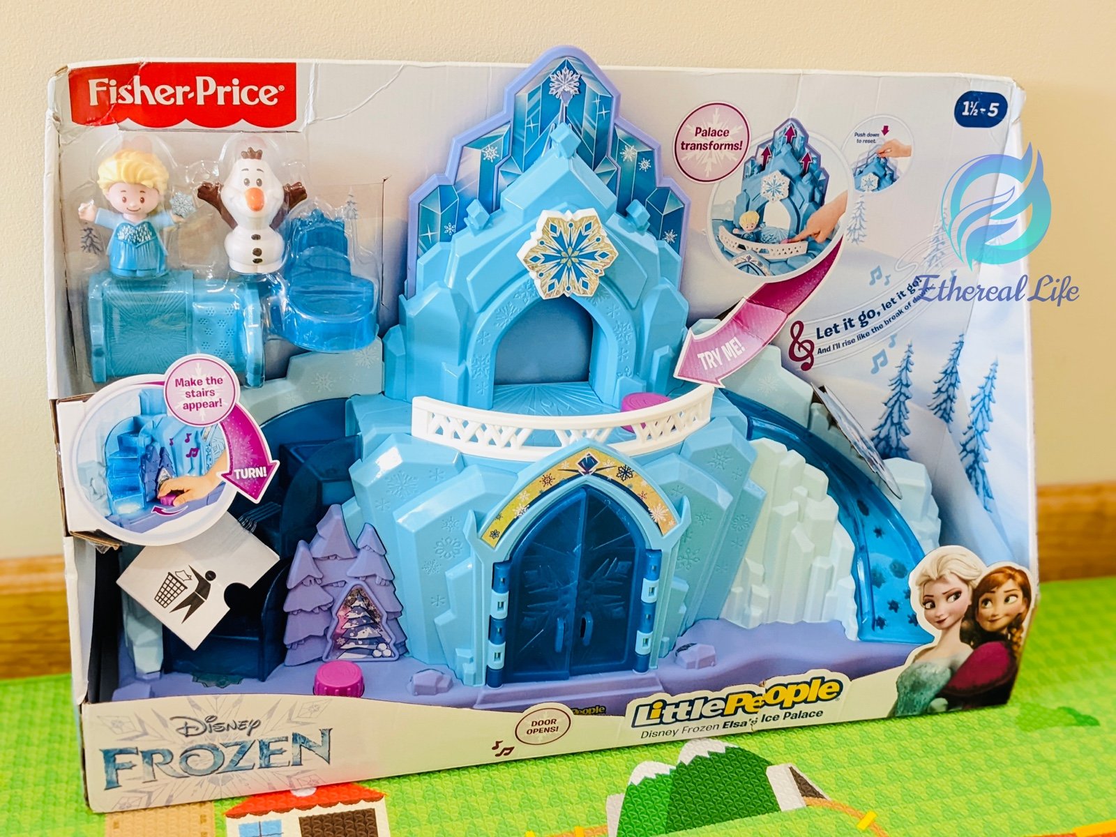 Disney Frozen Elsa’s Ice Palace Fisher Price Little People toy