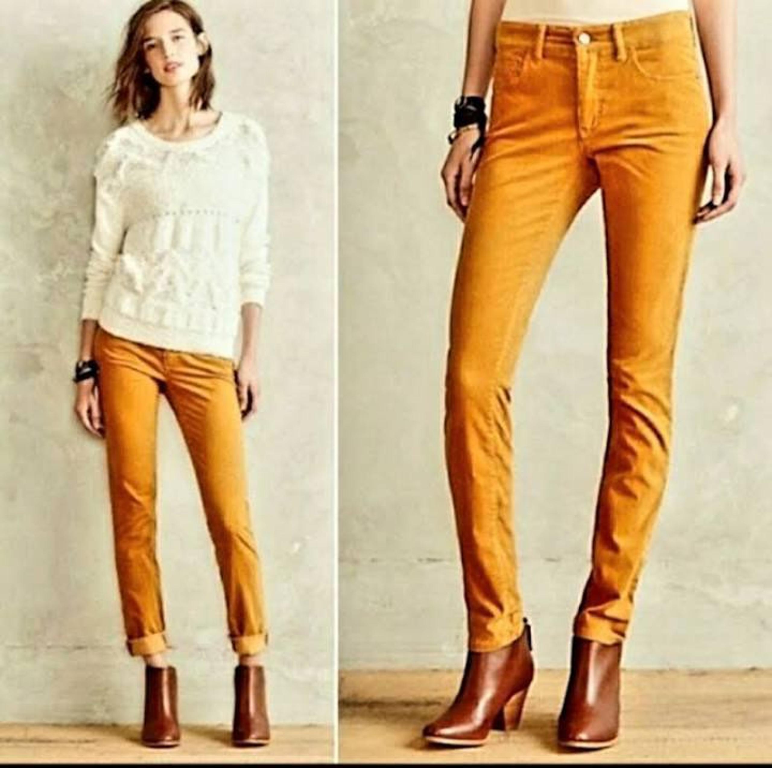 Pilcro and the letterpress mustard jeans