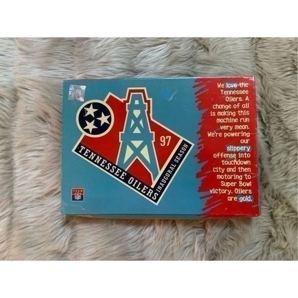 RARE 1997 TENNESSEE OILERS TEAM BODYCARE GIFT PACK BRAND NEW SEALED IN THE BOX