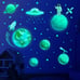 Glow in The Dark Stars for Ceiling, Solar System Wall Stickers for Kids Room