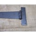 2 HUGE STRAP HINGES, Extra Large T Hinge, 18 Long, Hand Forged