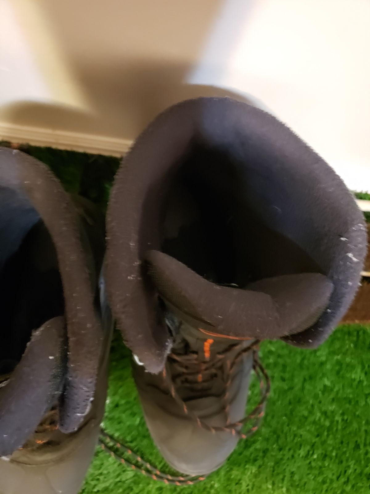 Steel toed Cold weather boots refridgewe