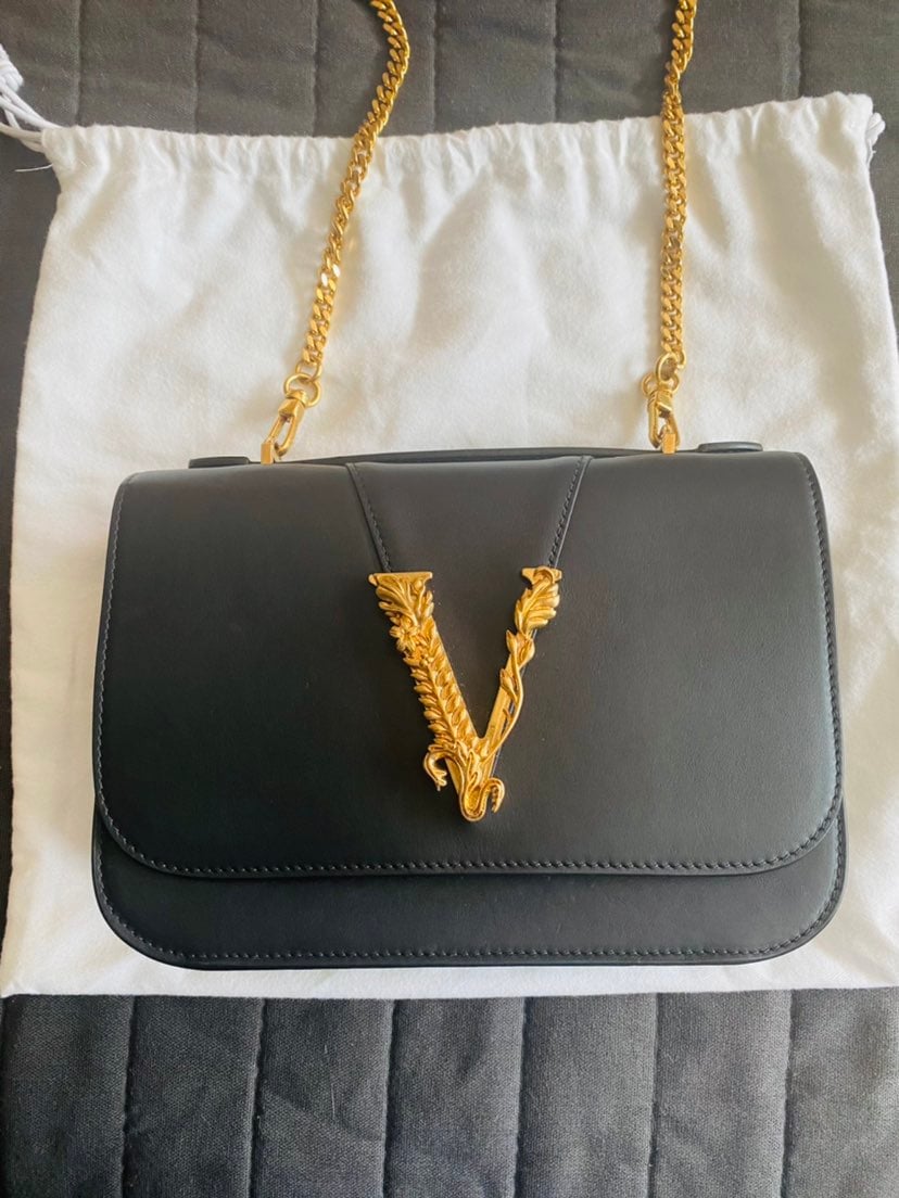 Versace Virtus Shoulder Bag