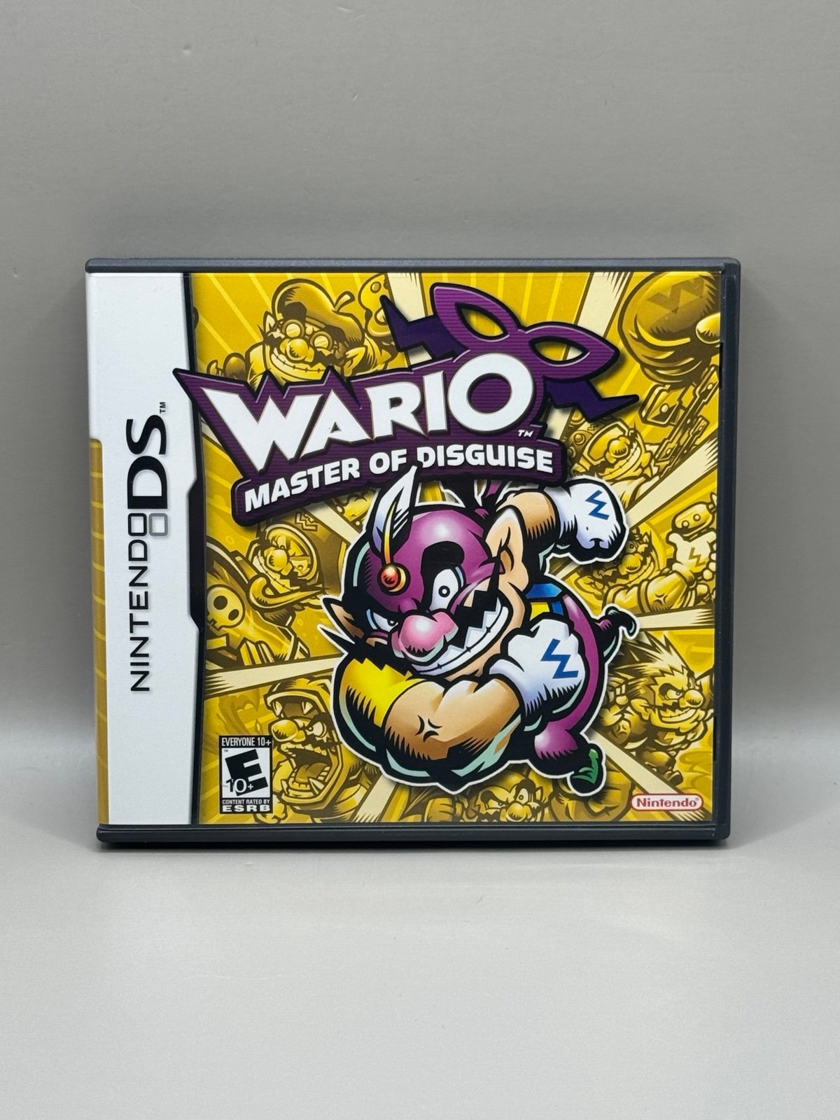 Wario Master of Disguise for Nintendo DS.