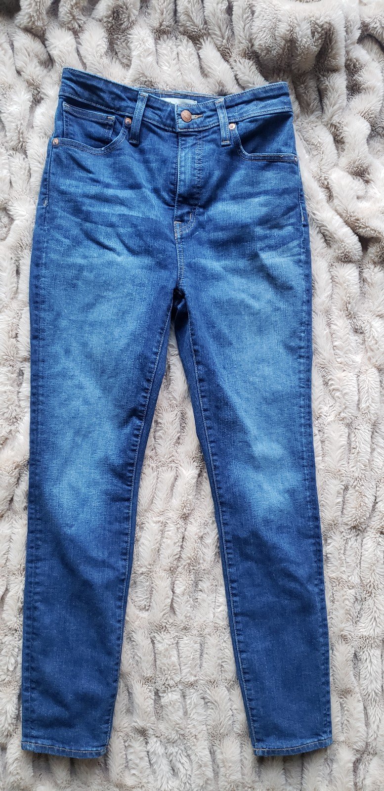 Madewell size 27 Curvy High-Rise Skinny Jeans in Smithley Wash