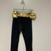 NWT Girls Kids DC Super hero Girls Batgirl Legging Set Costume Large 10/12