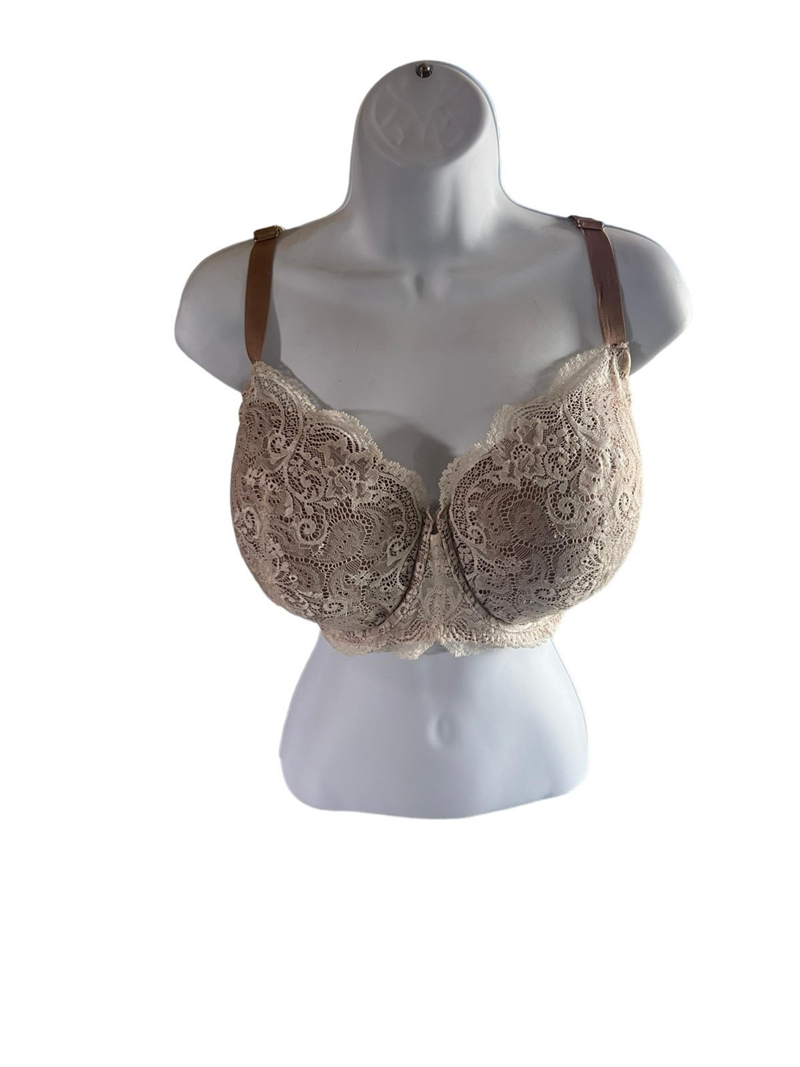 ThirdLove Lace Balconette Taupe 38F Bra Underwire