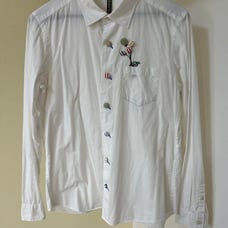 FRAPBOIS Pierrot design shirt, with cute buttons
