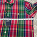 NWT Polo Ralph Lauren Men's Classic Fit Plaid Flannel Workshirt Red/Green Small