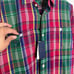 NWT Polo Ralph Lauren Men's Classic Fit Plaid Flannel Workshirt Red/Green Small
