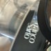 NIB women Sz 10M black high heel strap ankle wrapped glam sandals