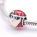 Authentic PANDORA Jolly Round Santa Charm - 791405ENMX