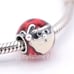 Authentic PANDORA Jolly Round Santa Charm - 791405ENMX
