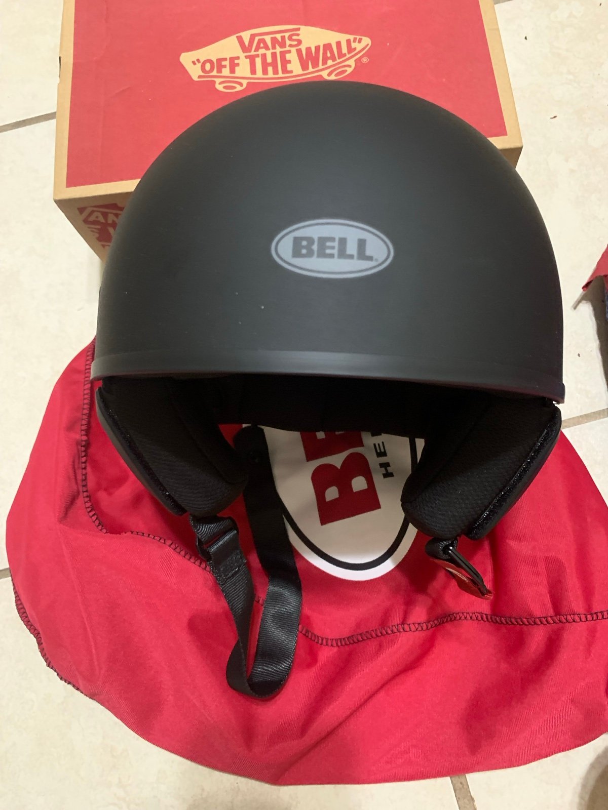 Bell motorcycle helmet