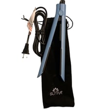 Sultra 1 Flat Iron, Ceramic Magnetic Plates, Blue Hair Straightener New