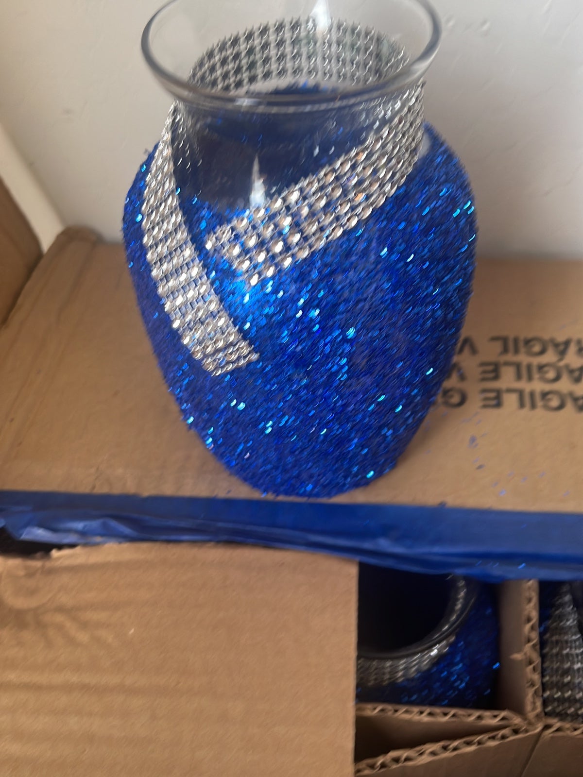 Glass vases