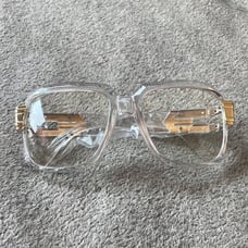 LADIES CLEAR RETRO LOOK GAZELLE GLASSES ARRIVES NEW