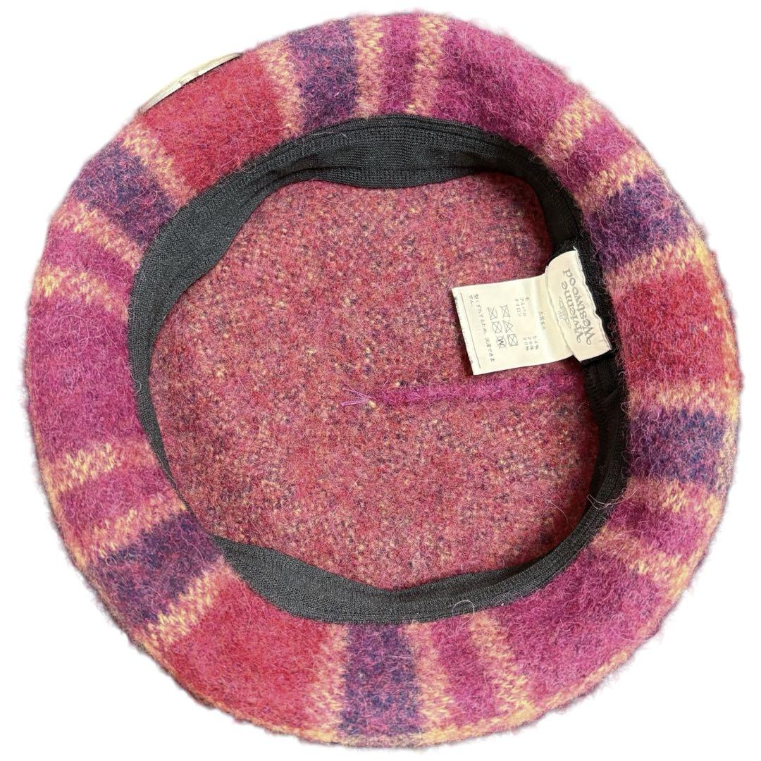VIVIENNE WESTWOOD x PALACE GORE-TEX HARRIS TWEED BERET Red