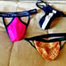 Men's Spandex Thongs / G-strings size M