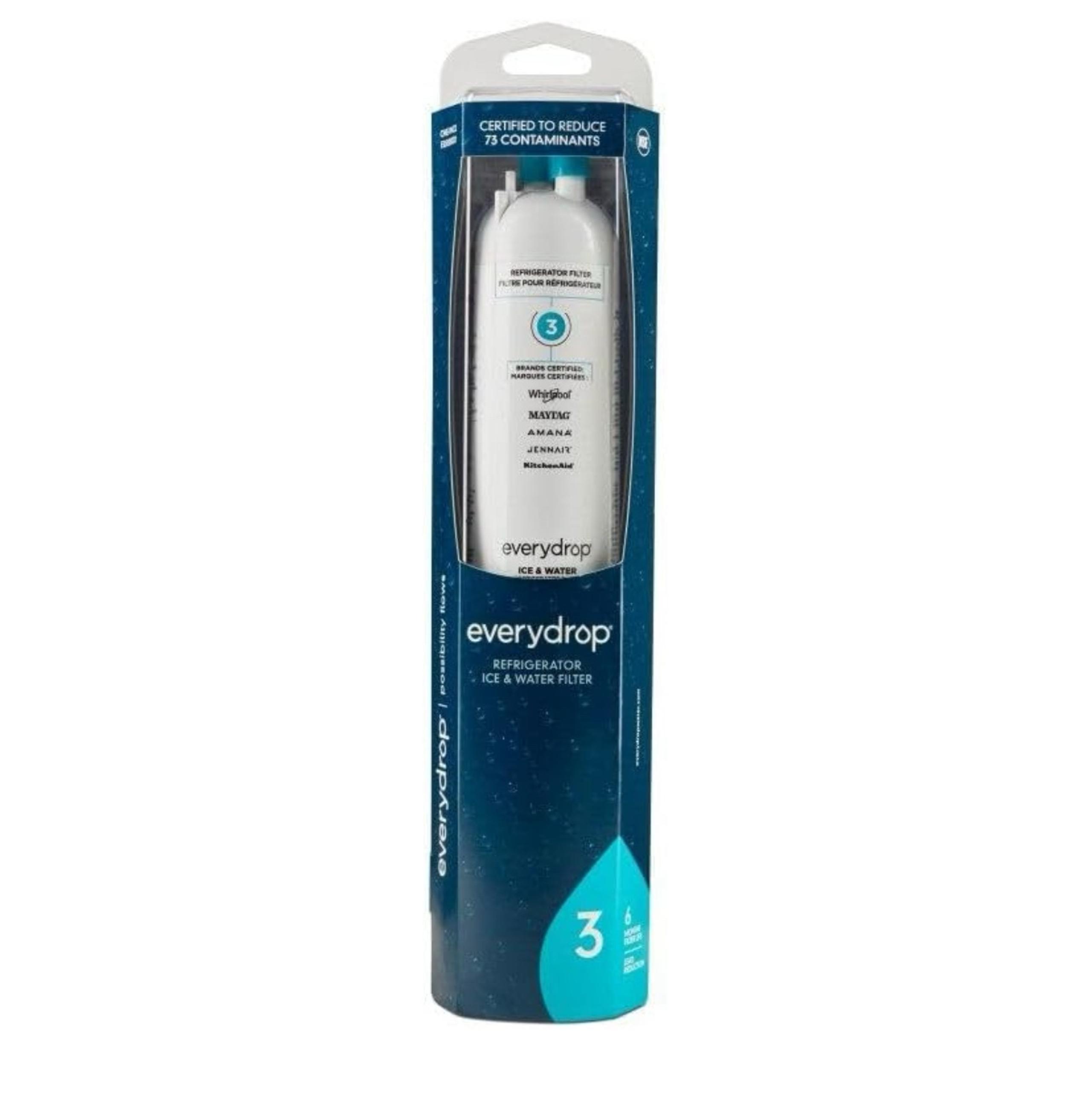 everydrop by Whirlpool Ice and Water Refrigerator Filter 3, EDR3RXD1