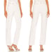 AGOLDE Lana Straight Leg Jeans in Drum Cream Ivory Size 32