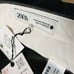 ZARA WOMAN XS ZW COLLECTION STRAIGHT-FIT WOOL TROUSERS Pants GREY New