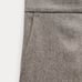ZARA WOMAN XS ZW COLLECTION STRAIGHT-FIT WOOL TROUSERS Pants GREY New