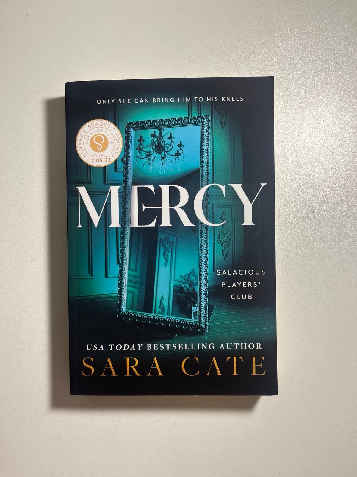 Signed Mercy ARC by Sara Cate
