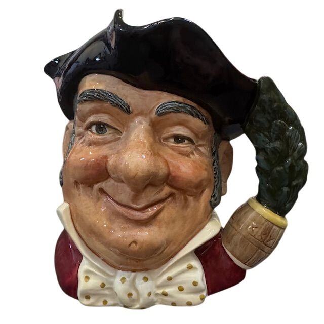 Royal Doulton Tony Weller Character Jug Large 6 Collectible Ceramic Pitcher Han