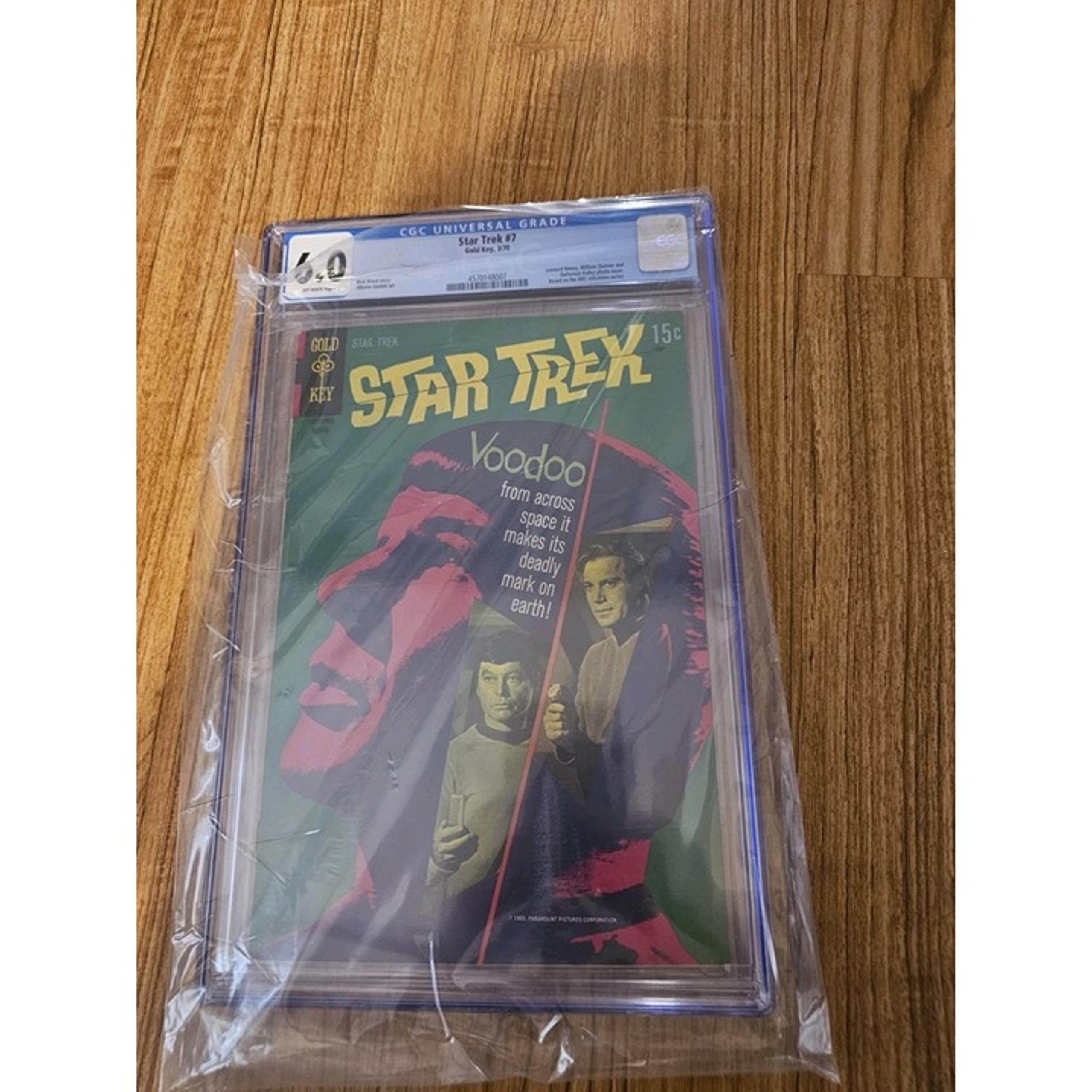 Vintage Gold Key Star Trek 7 Comic Book Graded 6 CGC 1970