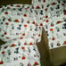 Halloween peanuts sheet set twin