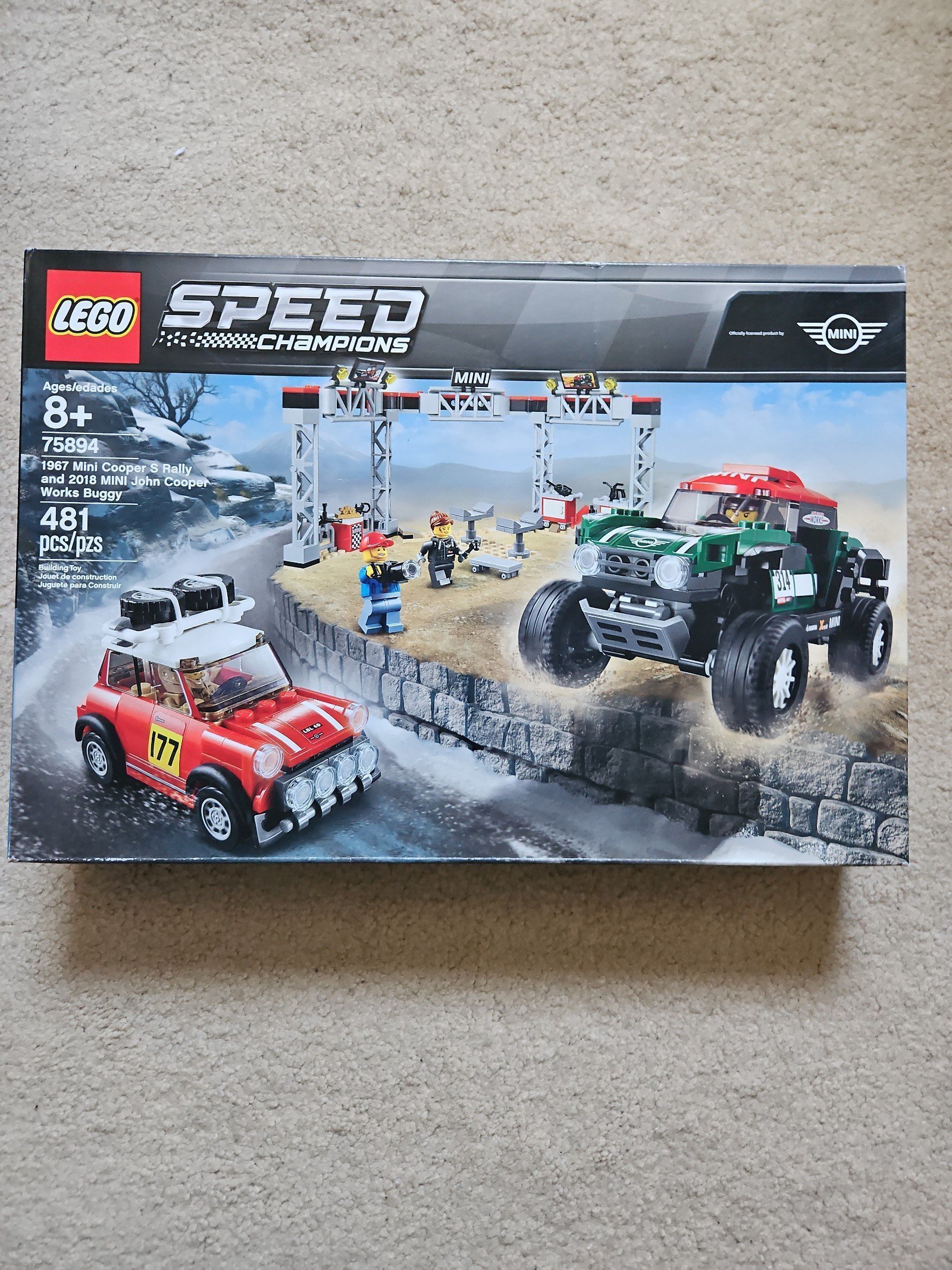 mini cooper s lego