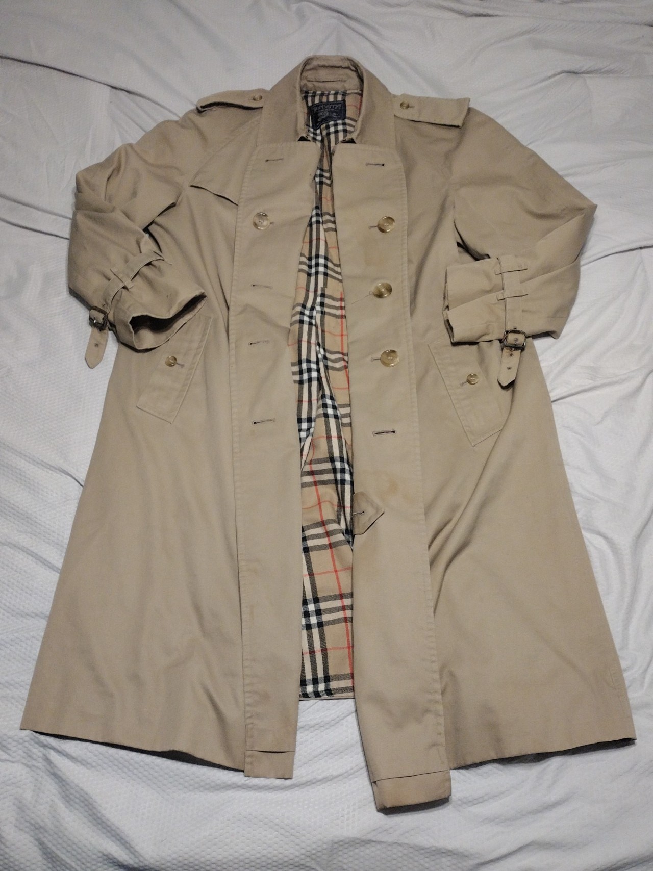 Burberry's vintage trench coat