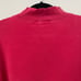 Vintage Burberry Shirt Mens Large Red Turtleneck Logo Embroidered Cotton Preppy